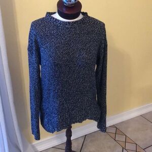 Philosophy sweater, shorter in the front, longer in back. Small